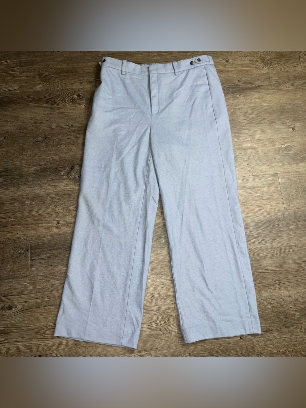NWT Banana Republic Wool Pants 18 Business Casual Minimal Preppy Collegiate Cozy